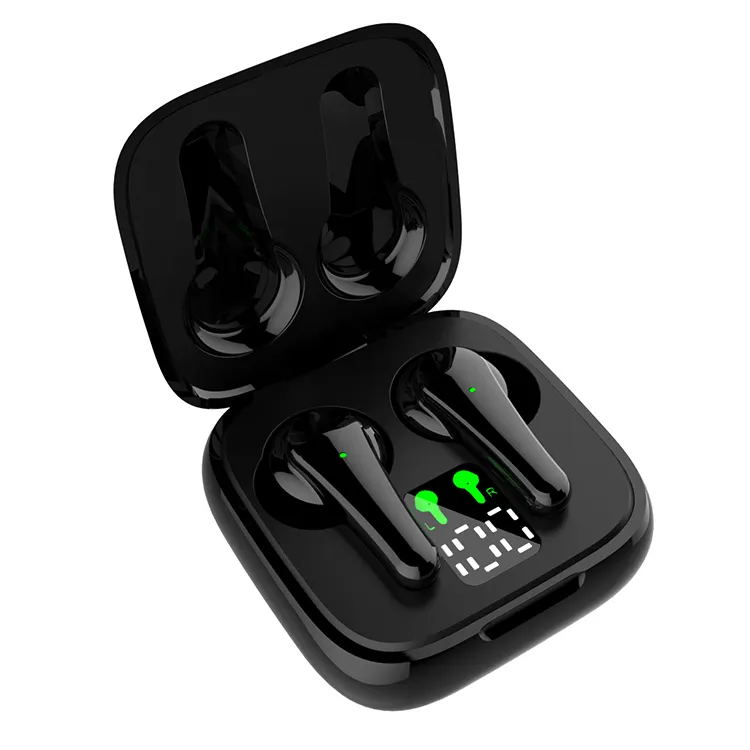 LCD Display Wireless Earbuds Gaming Earphone Hifi Sound Noise Cancelling(BY-PXF-J6)