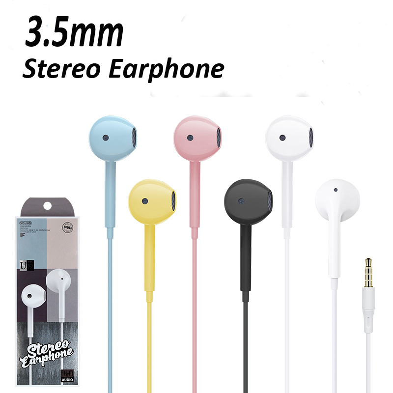 3.5mm Wired Earphone Stereo Headphone